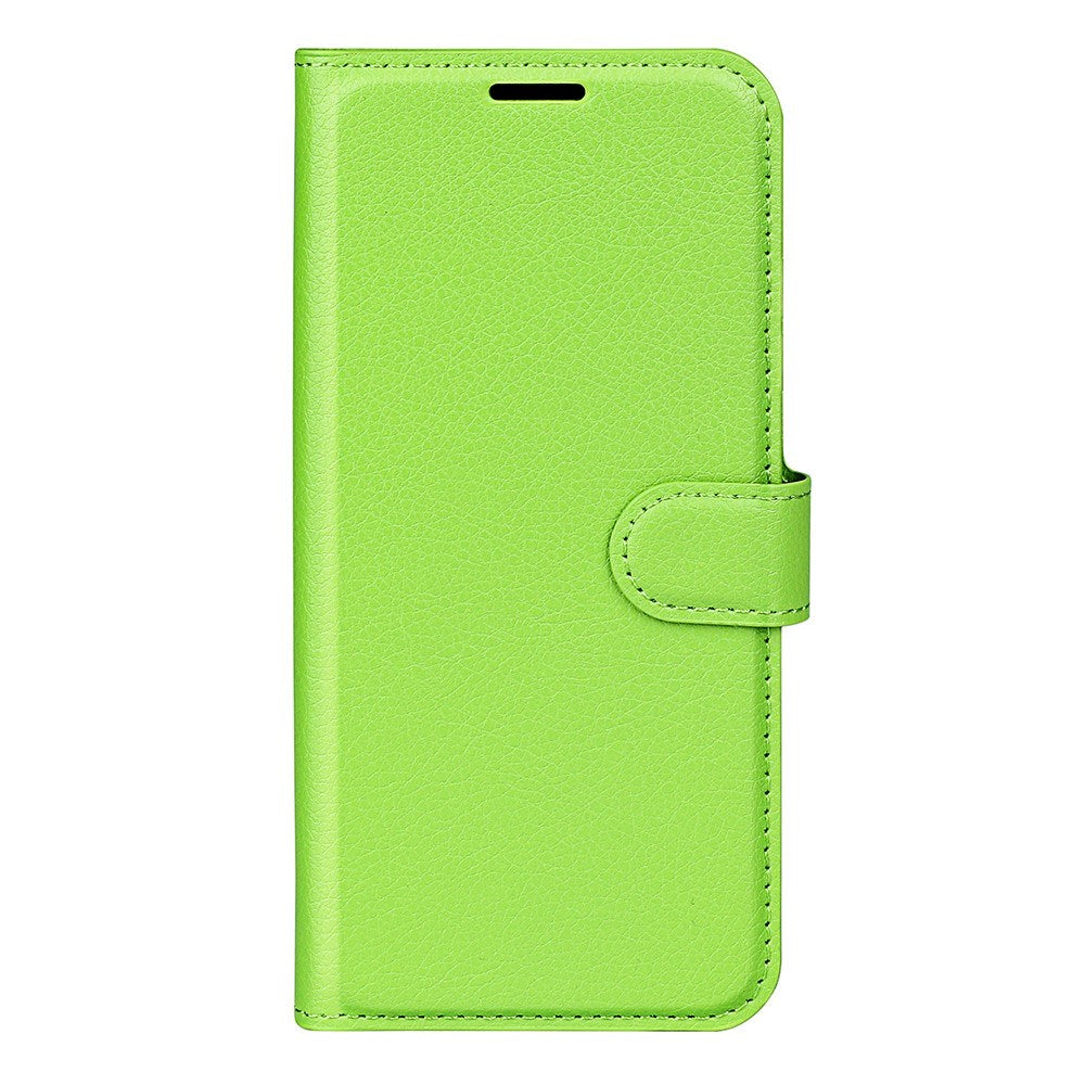 Xiaomi 17 EIDERWOOD Litchi Textur Konstläder Flip Fodral m. Kortficka - Grön