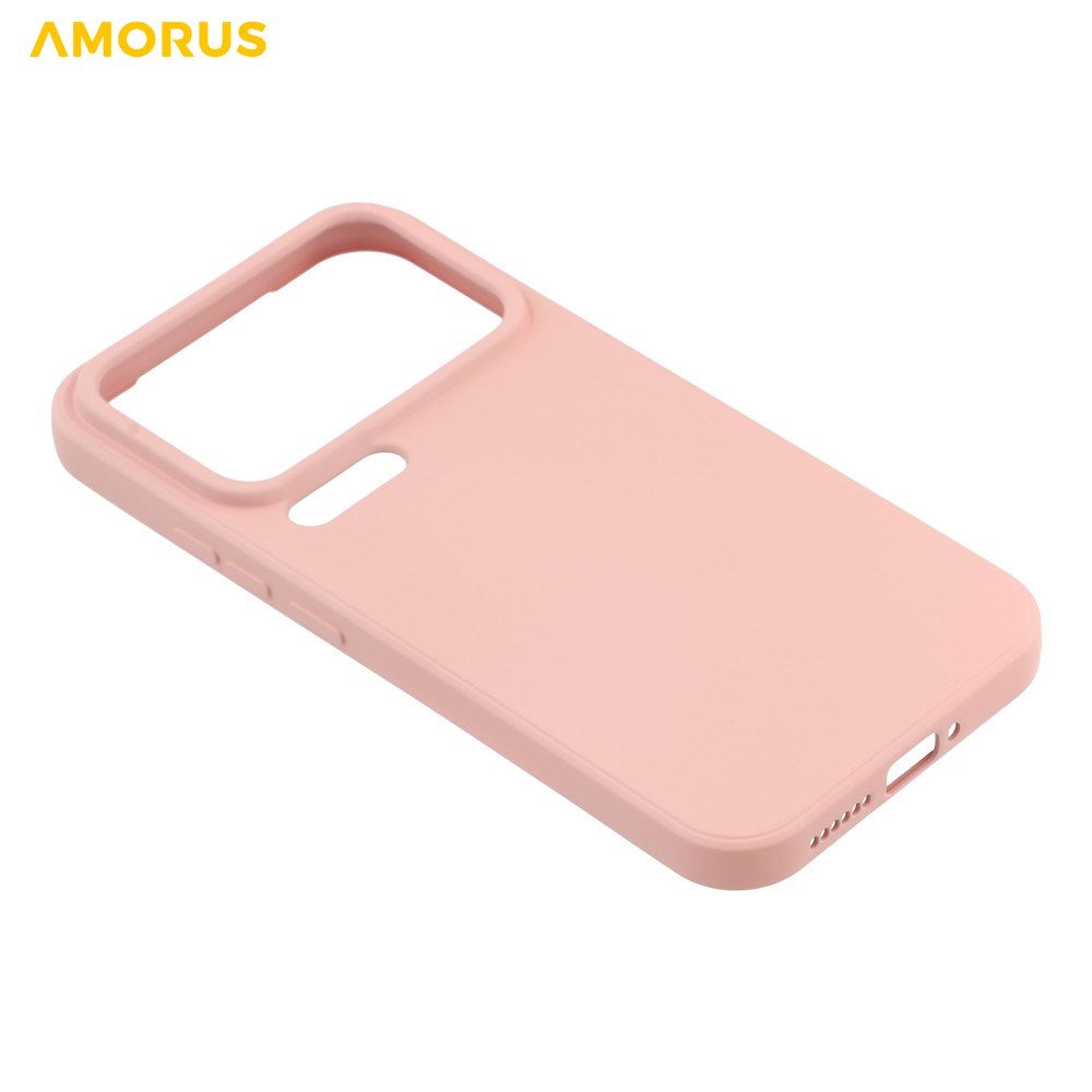 Xiaomi 17 Pro Amorus Flexibelt Plast Skal - Rosa