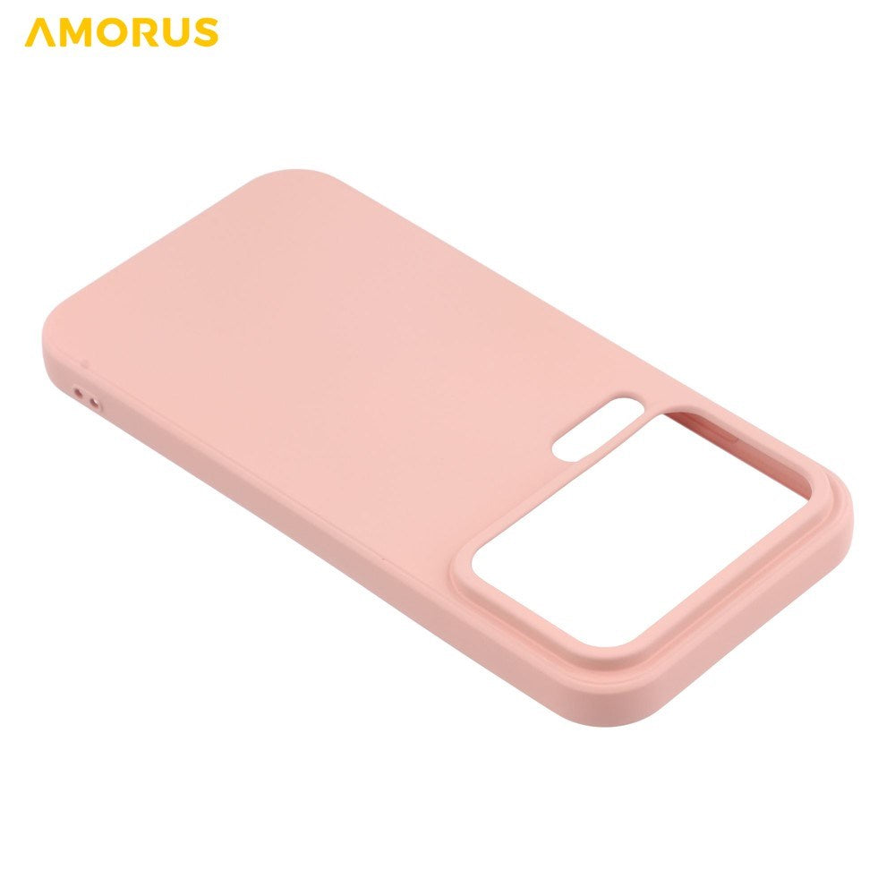 Xiaomi 17 Pro Amorus Flexibelt Plast Skal - Rosa