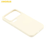 Xiaomi 17 Pro Amorus Flexibelt Plast Skal - Beige
