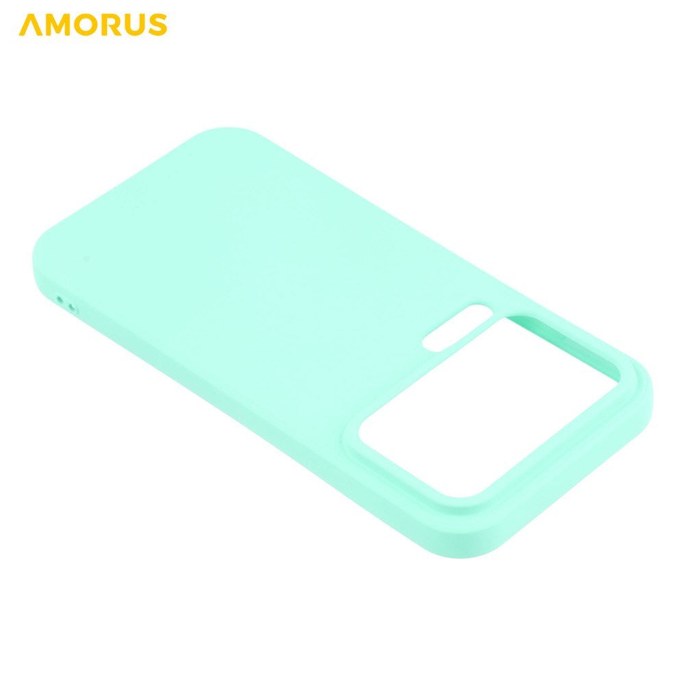 Xiaomi 17 Pro Amorus Flexibelt Plast Skal - Turkos