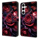 Samsung Galaxy S26+ (Plus) EIDERWOOD Konstläder Fodral m. Tryck - Rosor