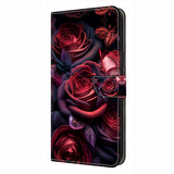 Samsung Galaxy S26+ (Plus) EIDERWOOD Konstläder Fodral m. Tryck - Rosor