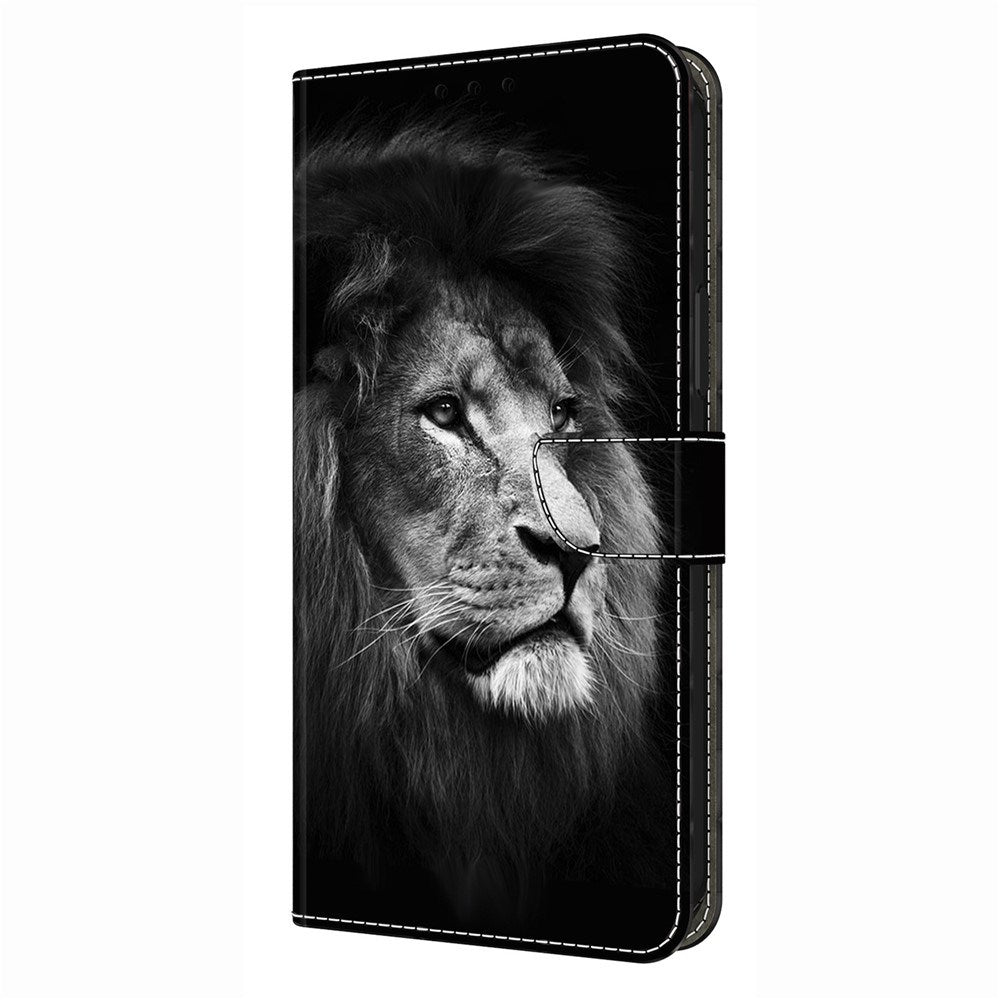 Samsung Galaxy S26 Ultra EIDERWOOD Konstläder Fodral m. Tryck - Lejon