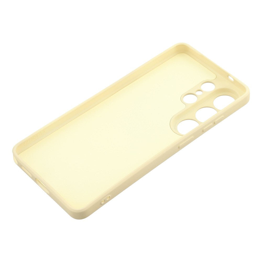 Samsung Galaxy S26 Ultra EIDERWOOD Flexibelt Plast Skal - Beige