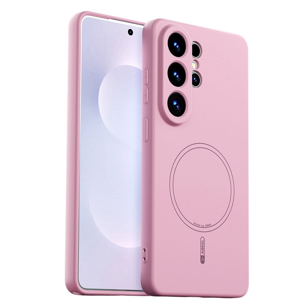 Samsung Galaxy S26 Ultra Silikon Skal - MagSafe Kompatibel - Rosa