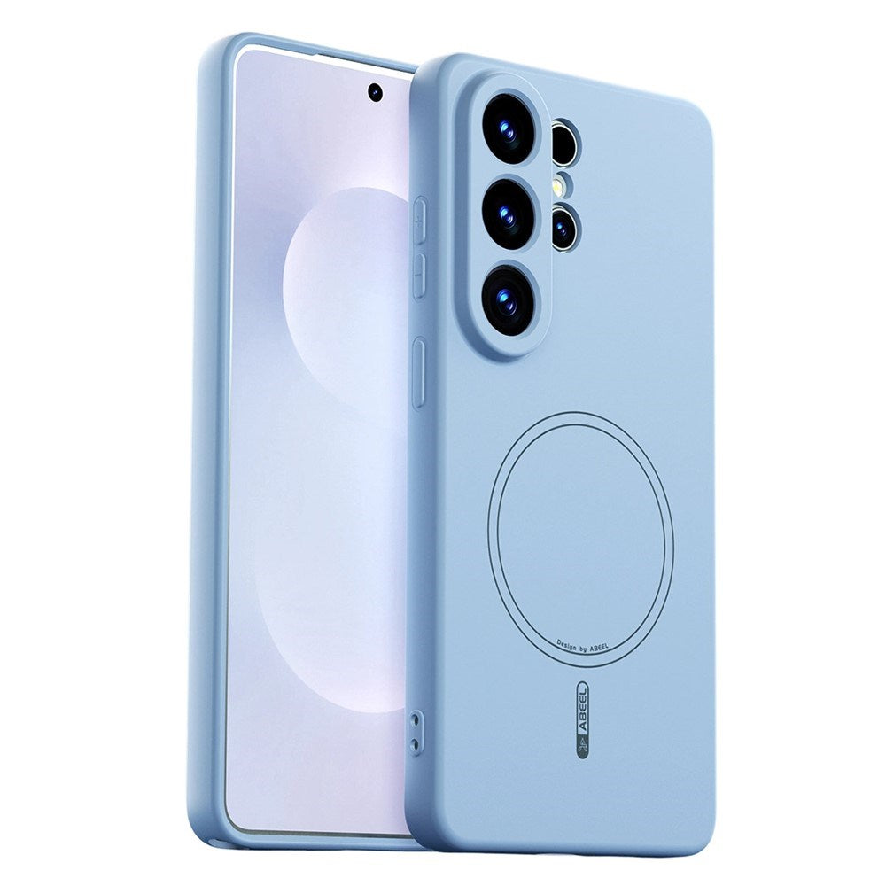Samsung Galaxy S26 Ultra Silikon Skal - MagSafe Kompatibel - Ljusblå