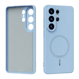 Samsung Galaxy S26 Ultra Silikon Skal - MagSafe Kompatibel - Ljusblå