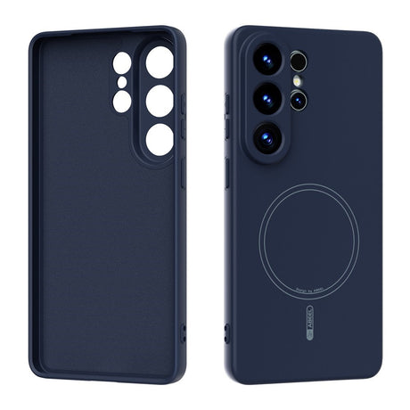 Samsung Galaxy S26 Ultra Silikon Skal - MagSafe Kompatibel - Mörkblå