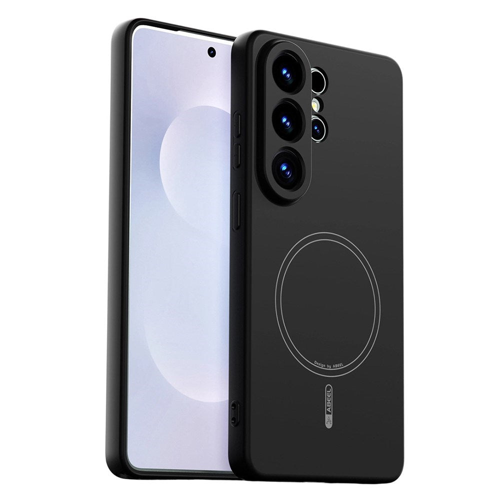 Samsung Galaxy S26 Ultra Silikon Skal - MagSafe Kompatibel - Svart