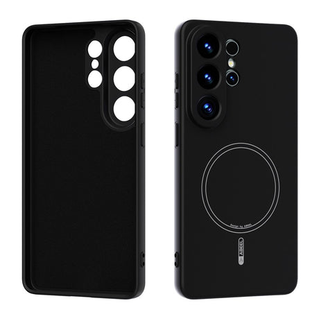 Samsung Galaxy S26 Ultra Silikon Skal - MagSafe Kompatibel - Svart