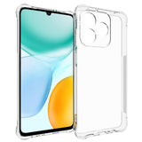 Honor X5c Plus Plast Skal m. Stötdämpande Hörn - Genomskinlig