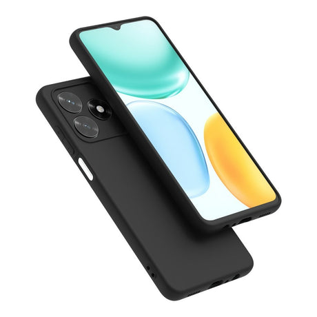 Honor X5c Plus EIDERWOOD Matt Flexibelt Plast Skal - Svart