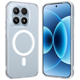 Xiaomi 17 EIDERWOOD Hybrid Plast Skal - MagSafe Kompatibel - Genomskinlig