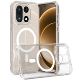 OnePlus 15 EIDERWOOD Hybrid Plast Skal - MagSafe Kompatibel - Genomskinlig