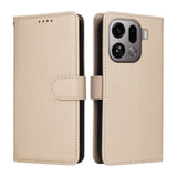 EIDERWOOD OPPO Find X9 Pro Konstläder Fodral m. Rem - Beige