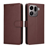 EIDERWOOD OPPO Find X9 Pro Konstläder Fodral m. Rem - Brun