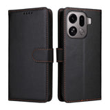 EIDERWOOD OPPO Find X9 Pro Konstläder Fodral m. Rem - Svart