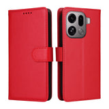 EIDERWOOD OPPO Find X9 Pro Konstläder Fodral m. Rem - Röd
