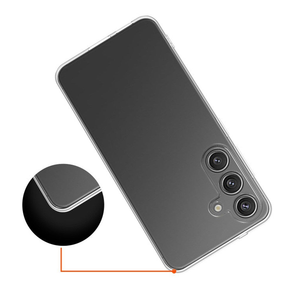 Samsung Galaxy S26+ (Plus) EIDERWOOD Flexibelt Plast Bakside Skal – Genomskinlig