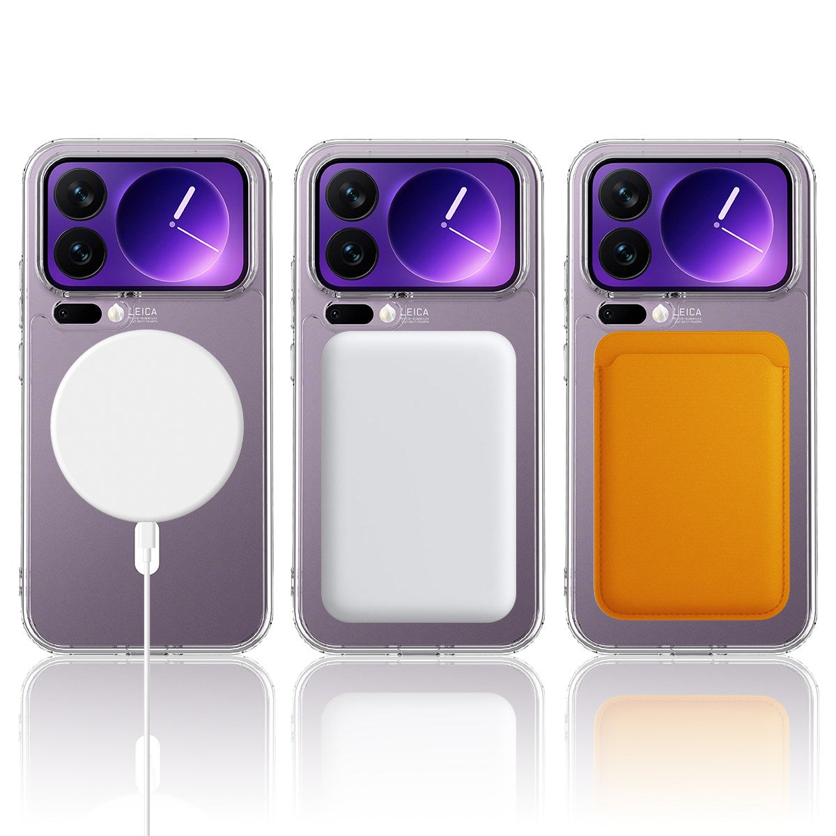 Xiaomi 17 Pro Max EIDERWOOD Hybrid Plast Skal - MagSafe Kompatibel - Genomskinlig