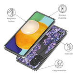 Samsung Galaxy A23 / A23 (5G) Flexibelt Plastskal Transparent med tryck - Blommor