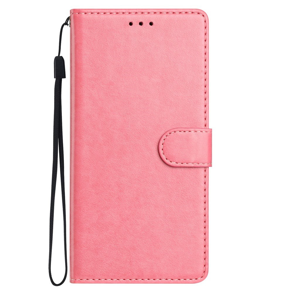 Samsung Galaxy A27 EIDERWOOD Konstläder Fodral med Rem - Rosa