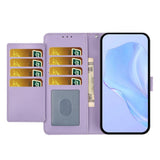 Google Pixel 10a EIDERWOOD Konstläder Fodral m. Rem & Utfällbar Korthållare – Lila