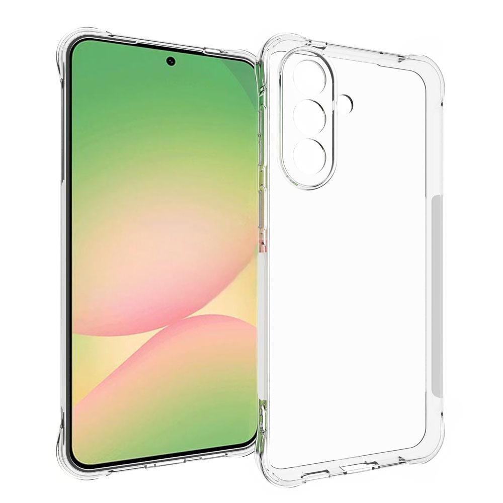 Samsung Galaxy A57 EIDERWOOD Flexibelt Plast Skal med Stötdämpande Hörn - Genomskinlig