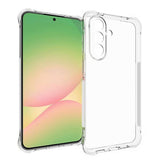Samsung Galaxy A57 EIDERWOOD Flexibelt Plast Skal med Stötdämpande Hörn - Genomskinlig