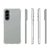 Samsung Galaxy A57 EIDERWOOD Flexibelt Plast Skal med Stötdämpande Hörn - Genomskinlig