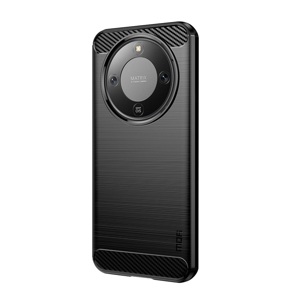 Honor Magic8 Lite MOFI Brushed Carbon Fiber Plast Skal - Svart