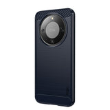 Honor Magic8 Lite MOFI Brushed Carbon Fiber Plast Skal - Blå