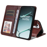 EIDERWOOD OnePlus 15R Konstläder Fodral m. Rem - Brun