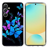 Samsung Galaxy A57 EIDERWOOD Flexibelt Plast Skal m. Mönster - Fjärilar