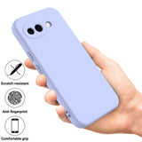 Google Pixel 10a EIDERWOOD Fodrat Silikon Skal m. Rem - Lila