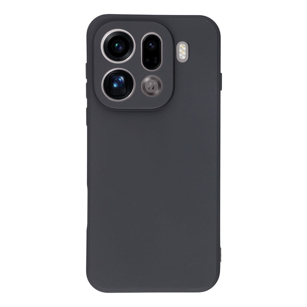 EIDERWOOD OPPO Find X9 Pro Fodrat Flexibelt Plast Skal - Svart