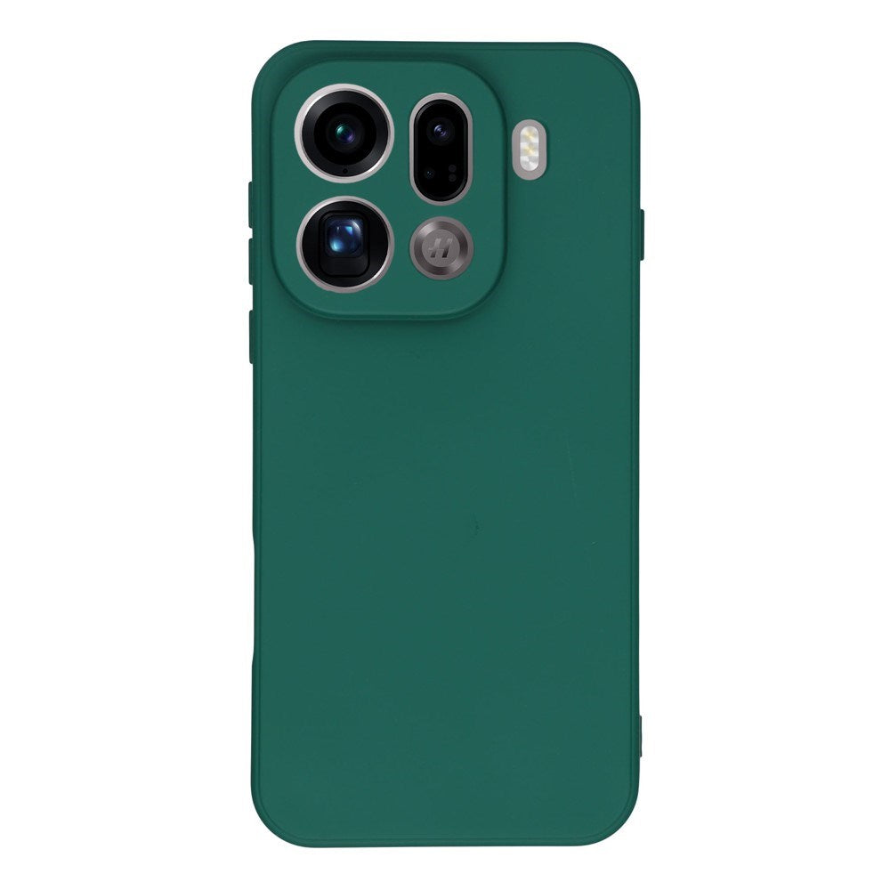EIDERWOOD OPPO Find X9 Pro Fodrat Flexibelt Plast Skal - Grön