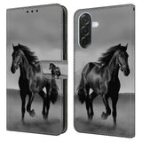 Samsung Galaxy A37 EIDERWOOD Fodral med Korthållare & Stativfunktion - Häst