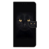 Samsung Galaxy A37 EIDERWOOD Fodral med Korthållare & Stativfunktion - Svart Katt
