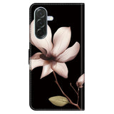 Samsung Galaxy A37 EIDERWOOD Fodral med Korthållare & Stativfunktion - Blomma