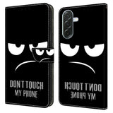 Samsung Galaxy A57 EIDERWOOD Fodral med Korthållare & Stativfunktion - "Don't Touch My Phone"