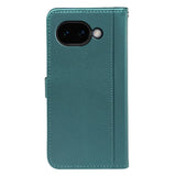 Google Pixel 10a EIDERWOOD Konstläder Fodral m. Korthållare & Stativfunktion – Grön