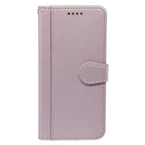 Google Pixel 10a EIDERWOOD Konstläder Fodral m. Korthållare & Stativfunktion – Roséguld