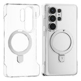 Samsung Galaxy S26 Ultra TORRAS Ostand Q1 Slim Hårt Plast Skal m. Kickstand – MagSafe Kompatibel – Genomskinlig
