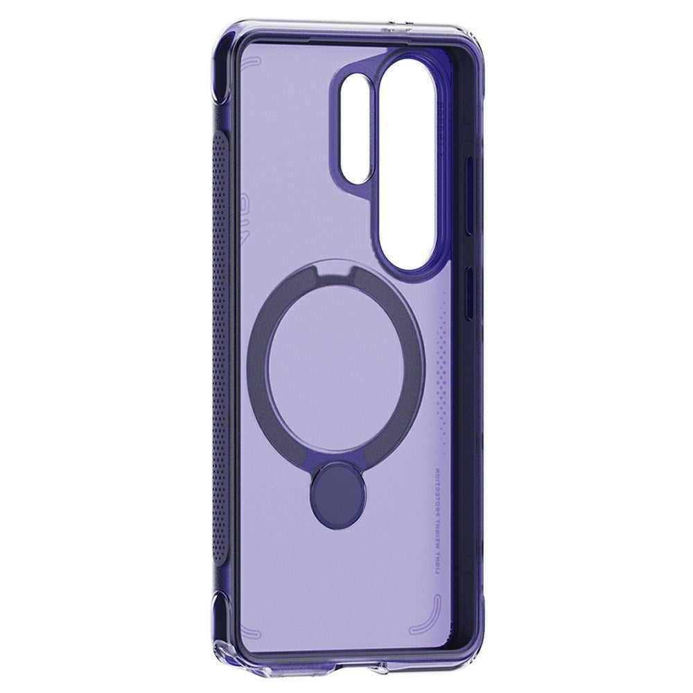 Samsung Galaxy S26 Ultra TORRAS Ostand Q3 Air Hybrid Plast Skal m. Kickstand – MagSafe Kompatibel – Lila