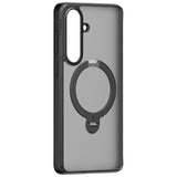 Samsung Galaxy S26 TORRAS Ostand Q3 Spin Hybrid Plast Skal m. Kickstand - MagSafe Kompatibel - Svart