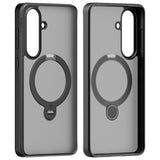Samsung Galaxy S26+ (Plus) TORRAS Ostand Q3 Spin Hybrid Plast Skal m. Kickstand - MagSafe Kompatibel - Svart
