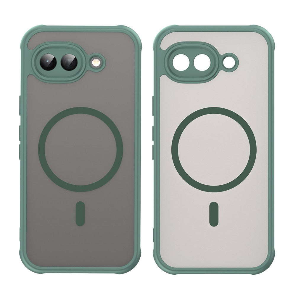 Google Pixel 10a EIDERWOOD Matt Hybrid Plast Skal - MagSafe Kompatibel - Grön