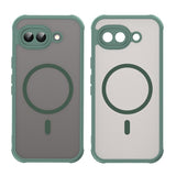 Google Pixel 10a EIDERWOOD Matt Hybrid Plast Skal - MagSafe Kompatibel - Grön